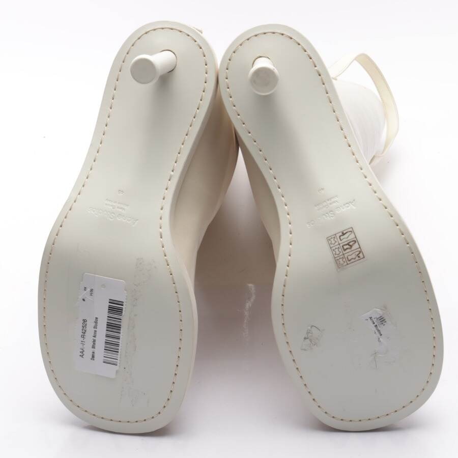 Image 3 of Boots EUR 40 Beige in color White | Vite EnVogue