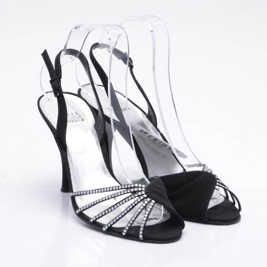 Image 1 of Heeled Sandals EUR38 Black in color Black | Vite EnVogue