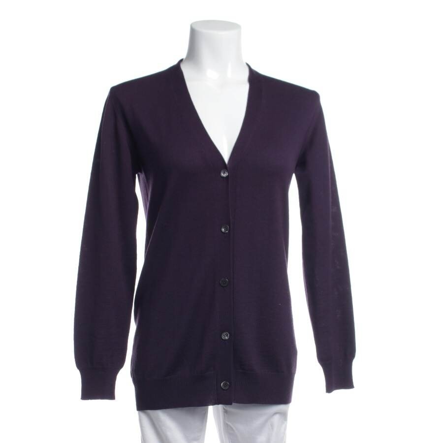 Image 1 of Wool Cardigan 32 Purple in color Purple | Vite EnVogue