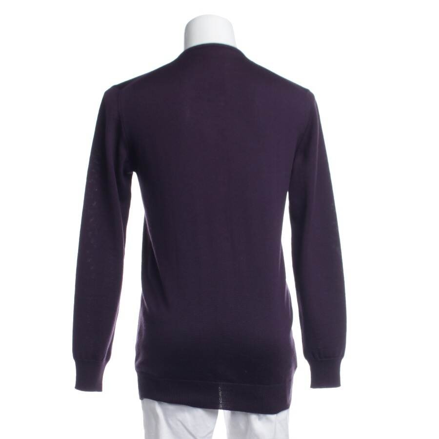 Image 2 of Wool Cardigan 32 Purple in color Purple | Vite EnVogue