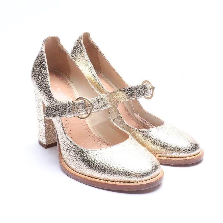 Image 1 of High Heels EUR 37 Gold in color Metallic | Vite EnVogue