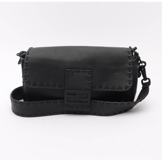 Image 1 of Baguette Medium Shoulder Bag Black | Vite EnVogue