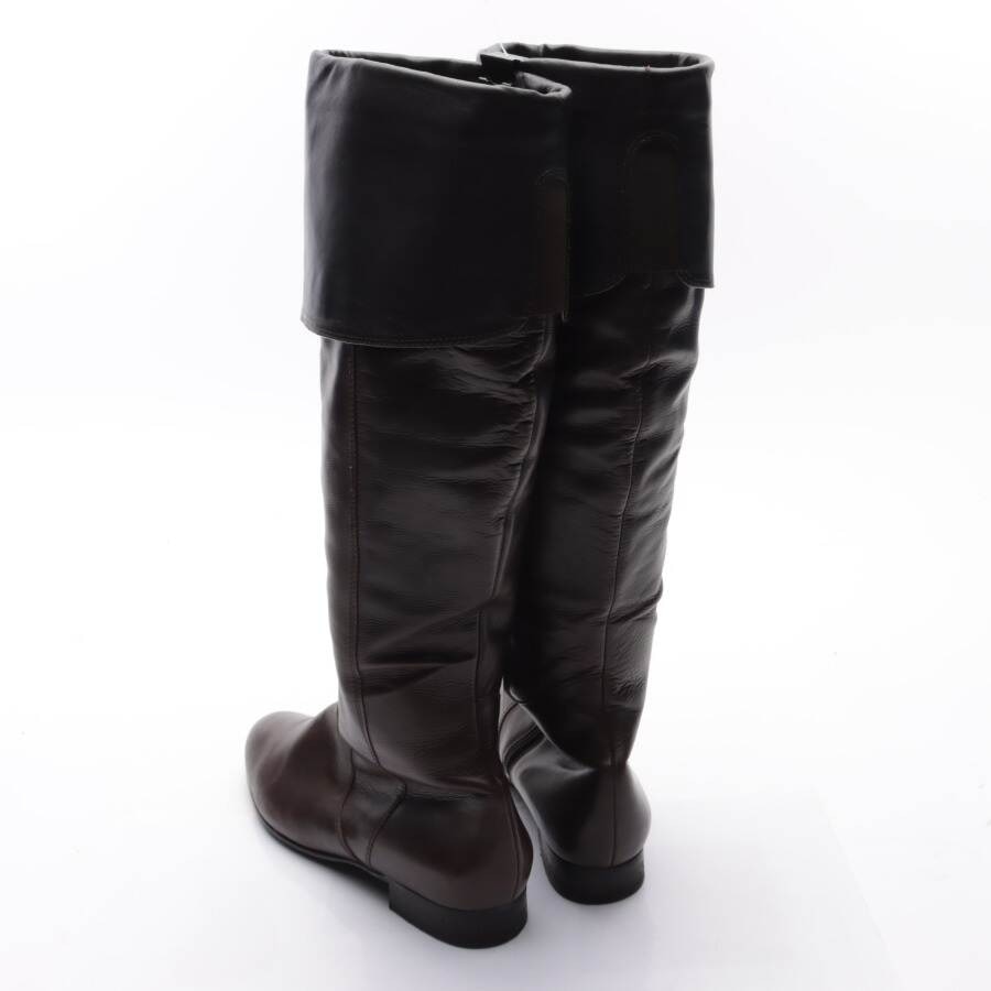 Image 2 of Boots EUR38 Brown in color Brown | Vite EnVogue