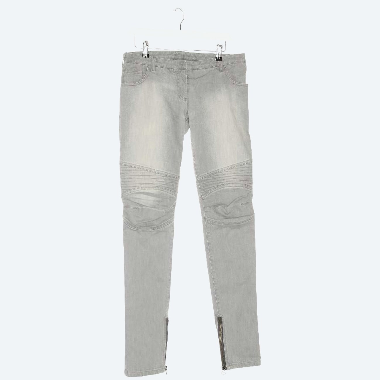 Image 1 of Jeans Straight Fit 42 Light Gray in color Gray | Vite EnVogue