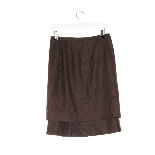 Wool Skirt 40 Brown | Vite EnVogue