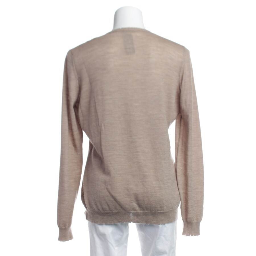 Image 2 of Wool Cardigan XL Light Brown in color Brown | Vite EnVogue