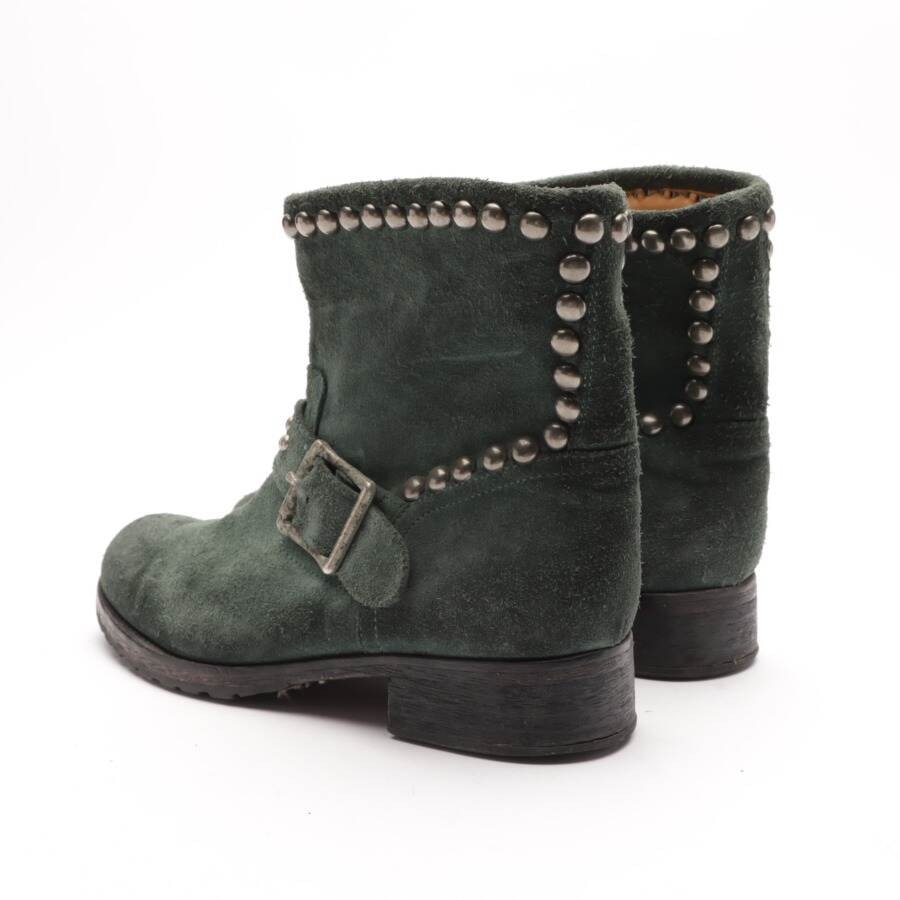 Image 2 of Ankle Boots EUR 37 Green in color Green | Vite EnVogue