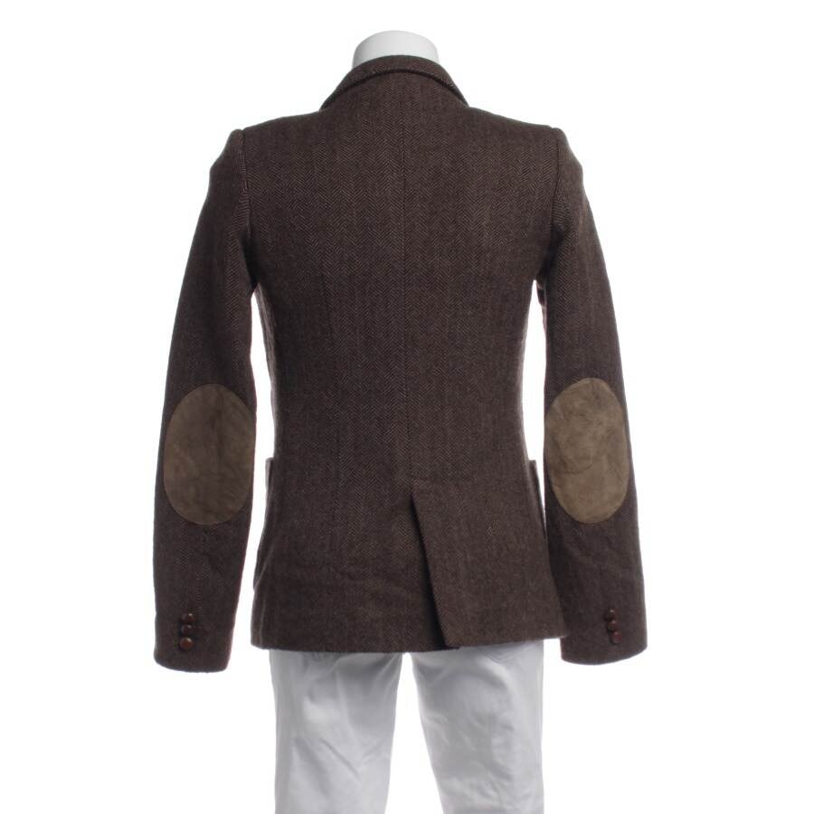 Image 2 of Wool Blazer XS Brown in color Brown | Vite EnVogue