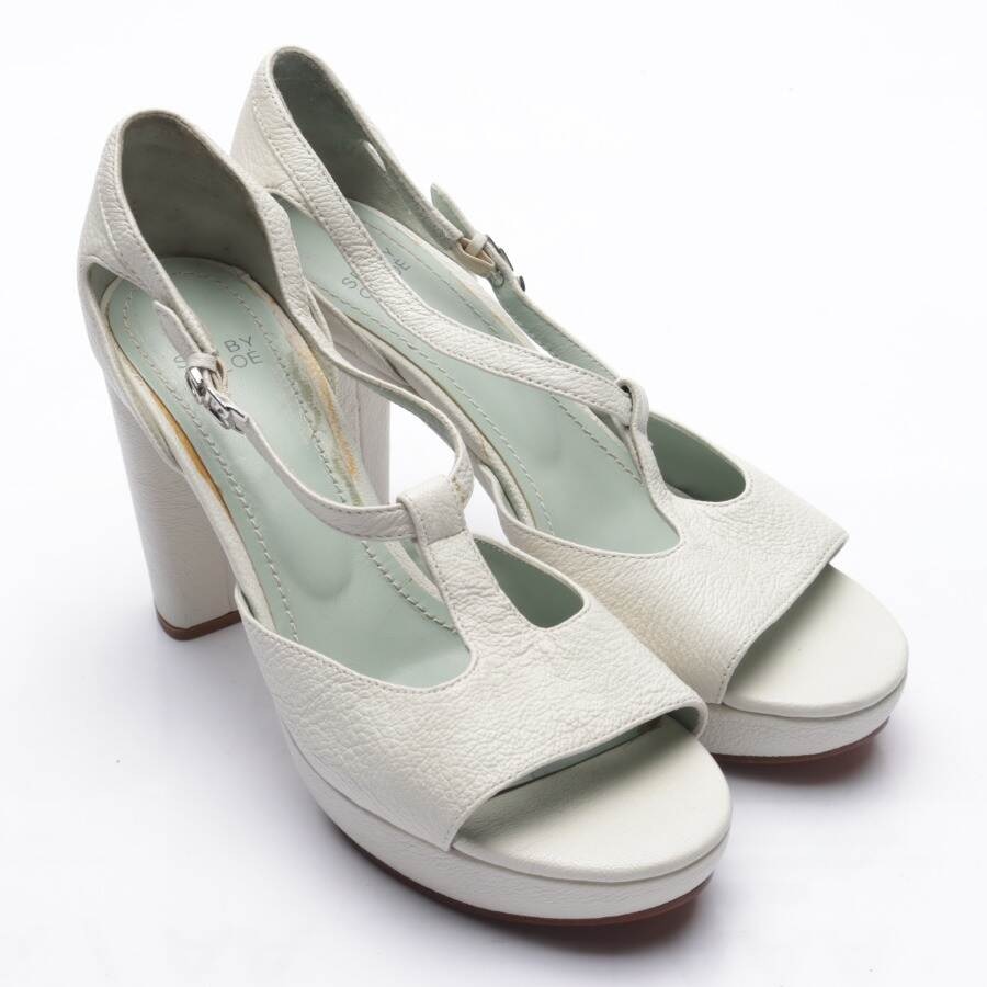 Image 1 of Peep Toes EUR 39 White in color White | Vite EnVogue