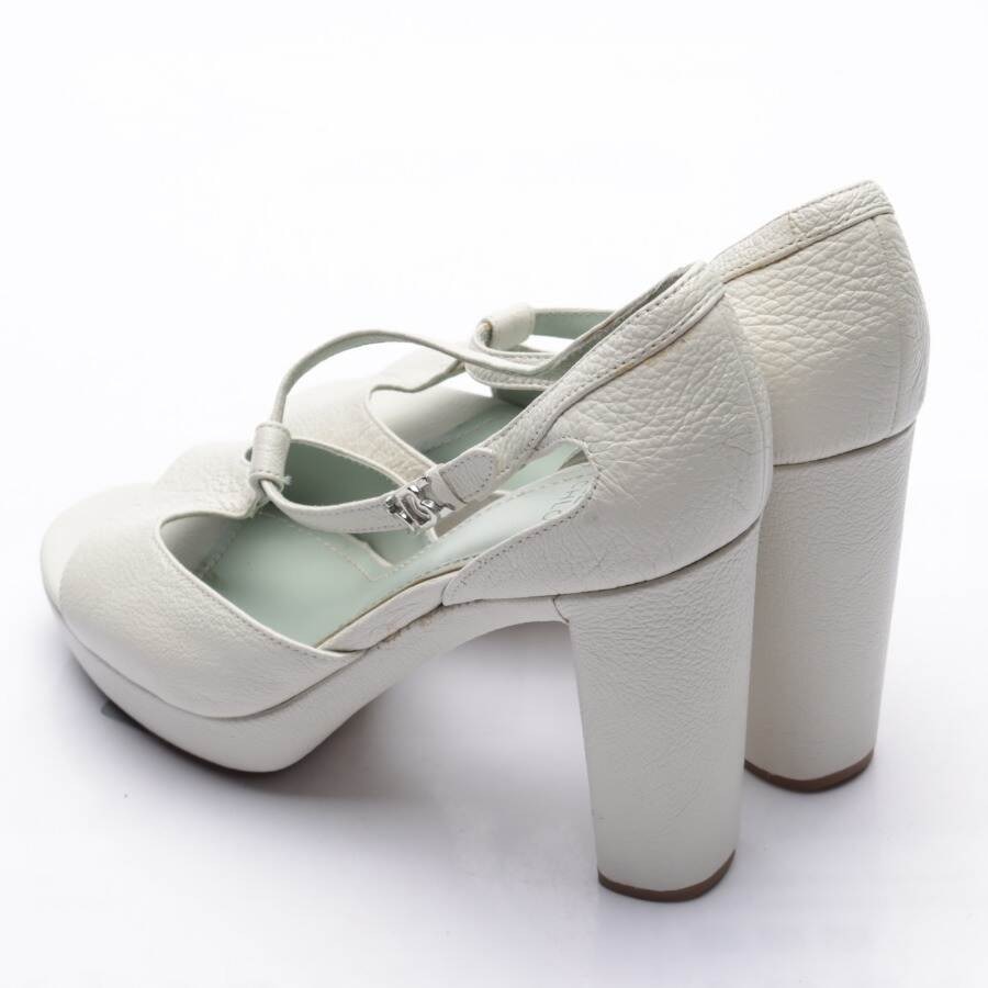 Image 2 of Peep Toes EUR 39 White in color White | Vite EnVogue