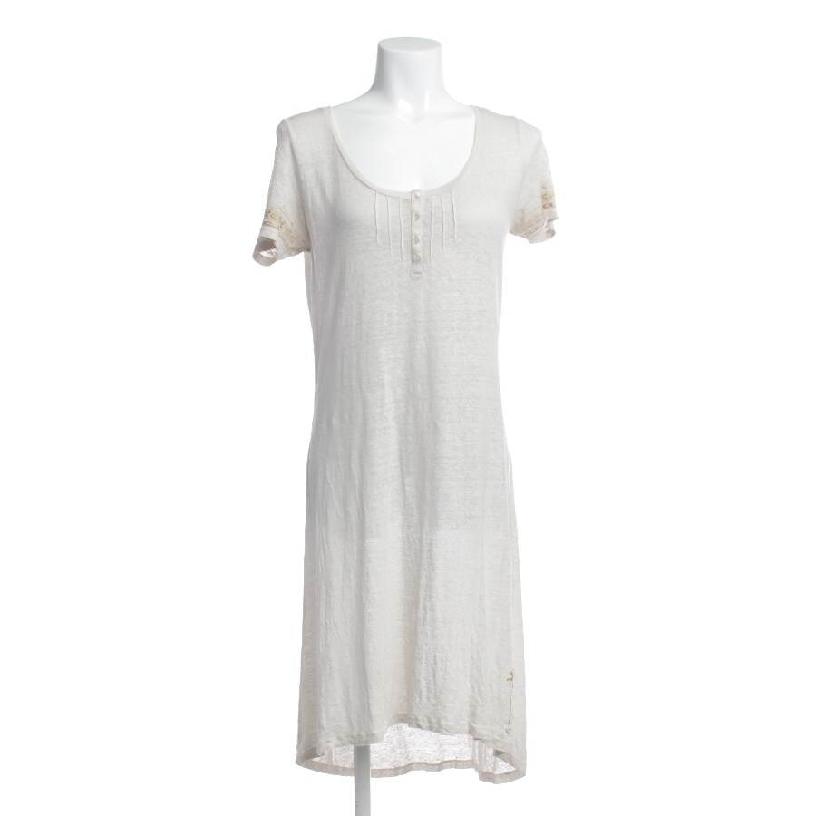 Image 1 of Linen Dress M Beige in color White | Vite EnVogue