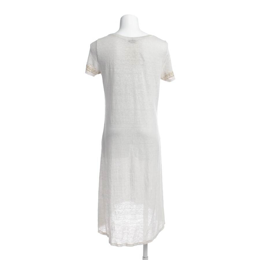 Image 2 of Linen Dress M Beige in color White | Vite EnVogue