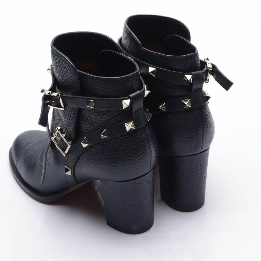 Image 2 of Rockstud Biker Boots EUR 36 Navy in color Blue | Vite EnVogue