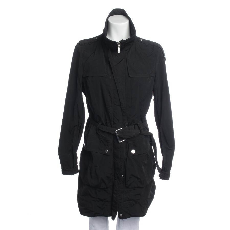 Image 1 of Between-seasons Coat 42 Black in color Black | Vite EnVogue