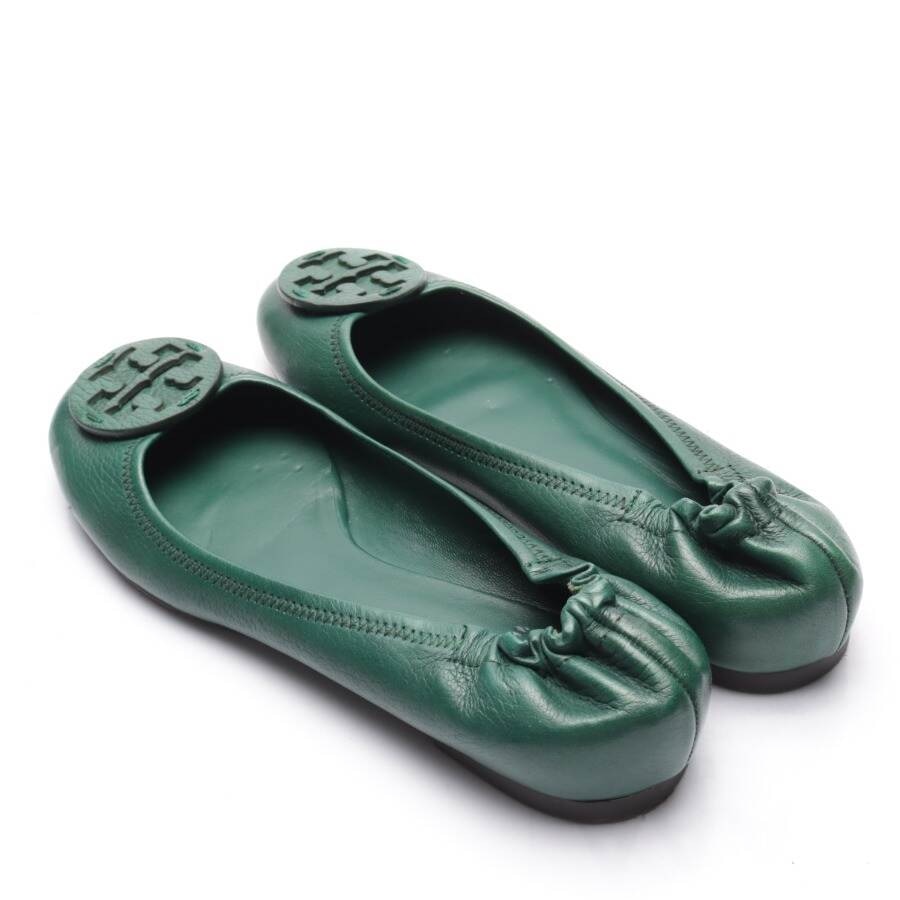 Image 2 of Ballet Flats EUR38 Dark Green in color Green | Vite EnVogue