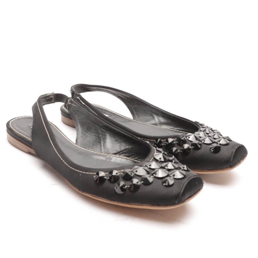 Image 1 of Slingbacks EUR 37 Black in color Black | Vite EnVogue