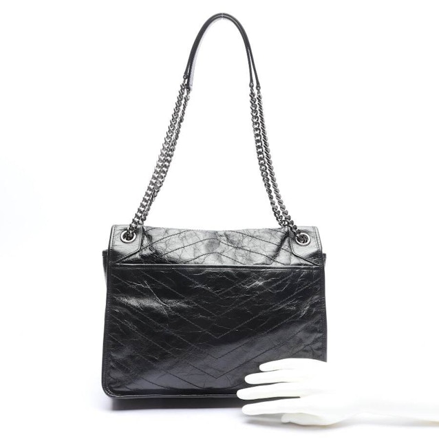 Niki medium Shoulder Bag Black | Vite EnVogue