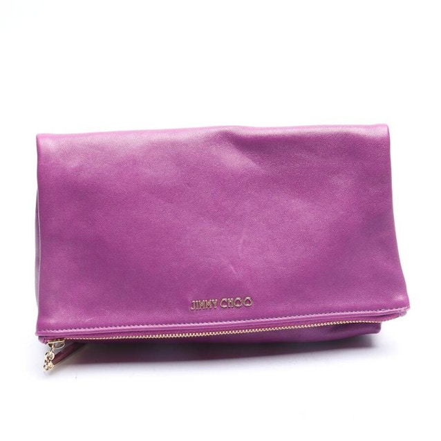 Image 1 of Nyla Fold-Over Clutch Clutch Purple | Vite EnVogue