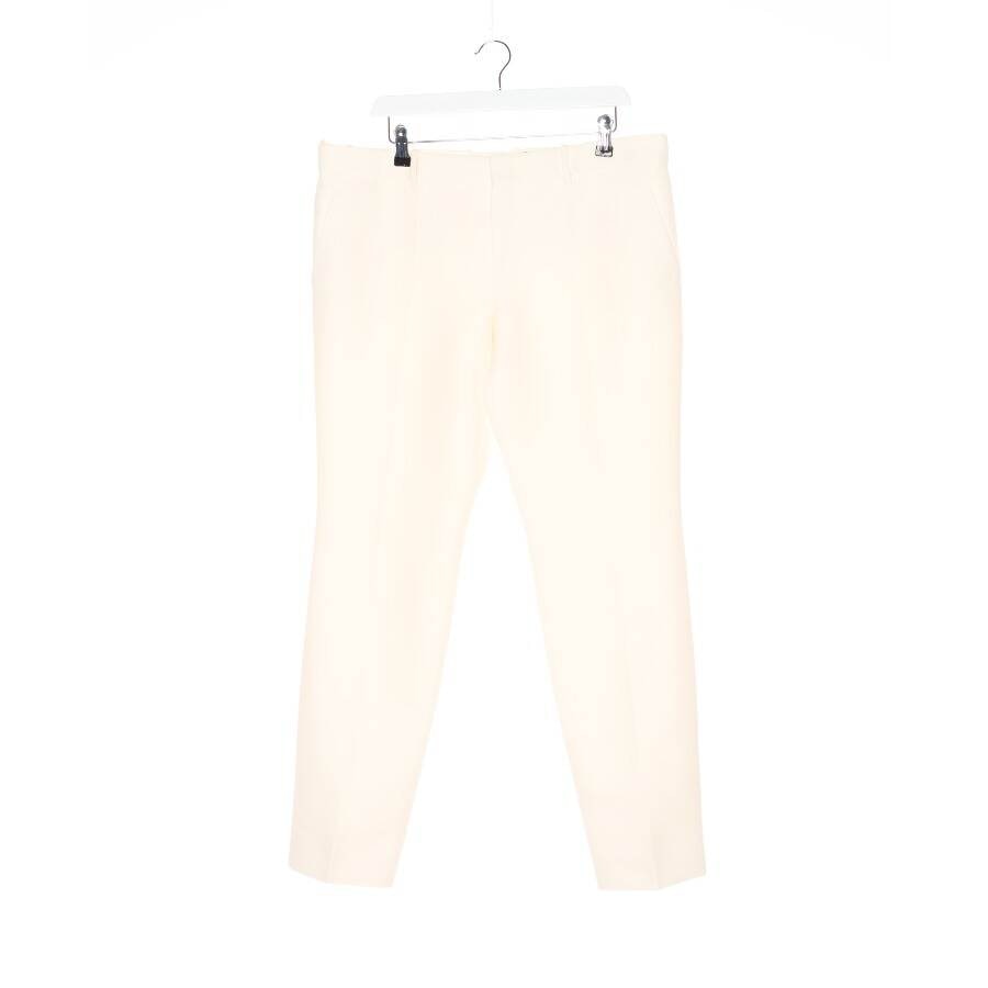 Image 1 of Trousers 42 White in color White | Vite EnVogue