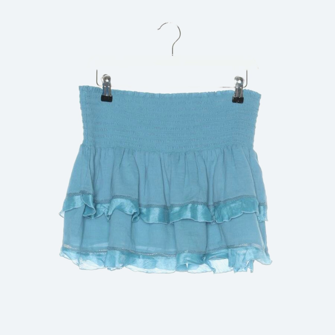 Image 1 of Skirt 38 Light Blue in color Blue | Vite EnVogue