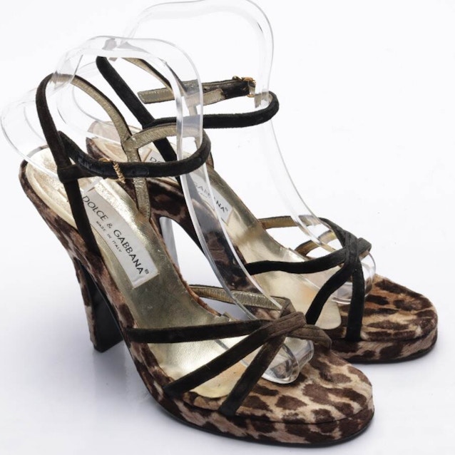 Image 1 of Heeled Sandals EUR 40 Brown | Vite EnVogue