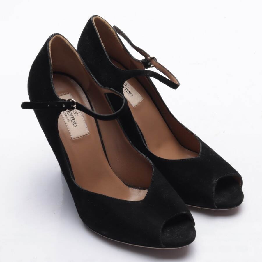 Image 1 of Peep Toes EUR 39 Black in color Black | Vite EnVogue