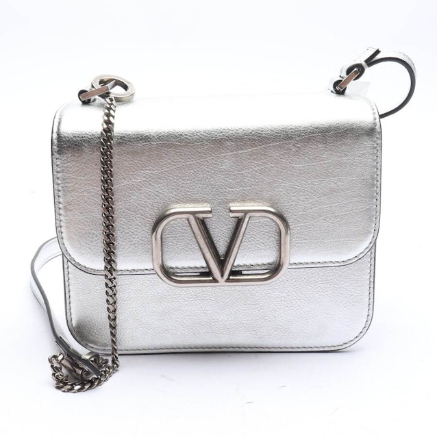 Bild 1 von V-Logo Abendtasche Silber | Vite EnVogue