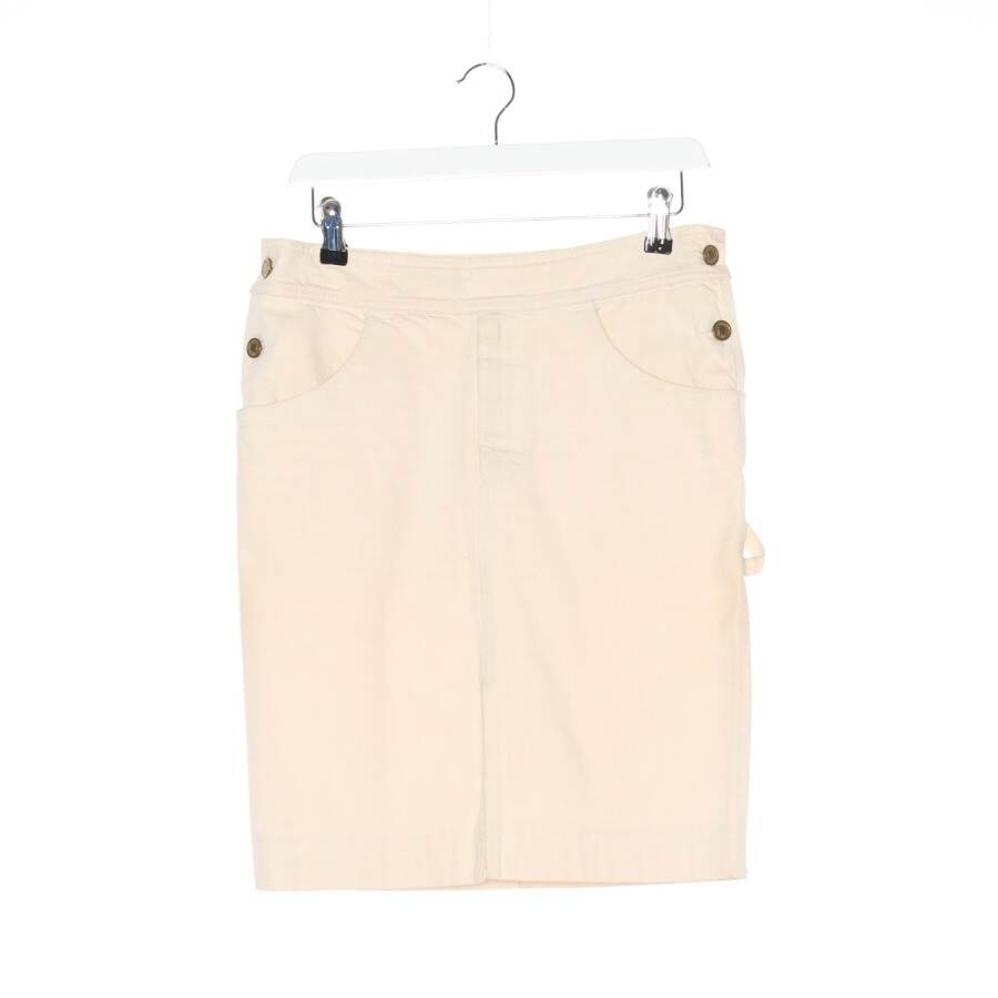 Image 1 of Skirt 34 Beige in color White | Vite EnVogue