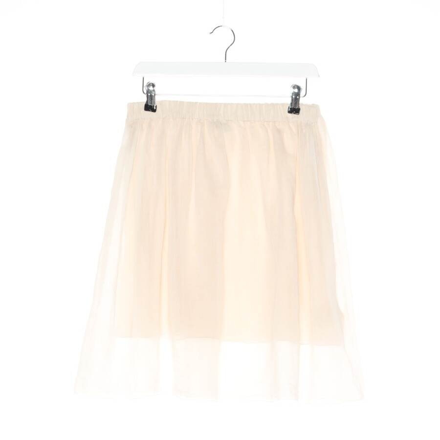 Image 1 of Skirt 34 Beige in color White | Vite EnVogue