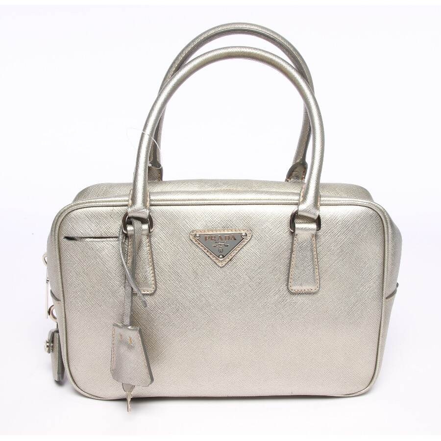 Bild 1 von Gold Saffiano Handtasche Gold in Farbe Metallic | Vite EnVogue