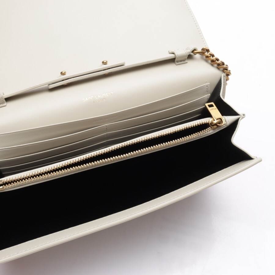 Image 3 of Kate Wallet on Chain Shoulder Bag Beige in color White | Vite EnVogue