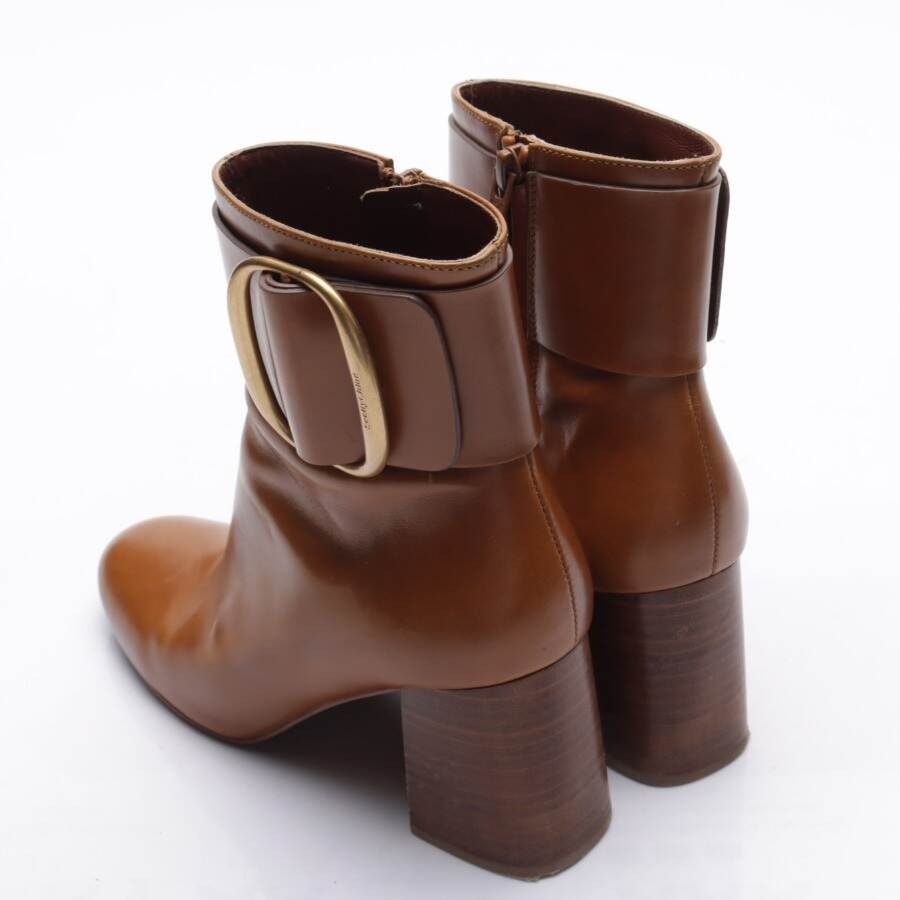 Image 2 of Ankle Boots EUR 35.5 Brown in color Brown | Vite EnVogue