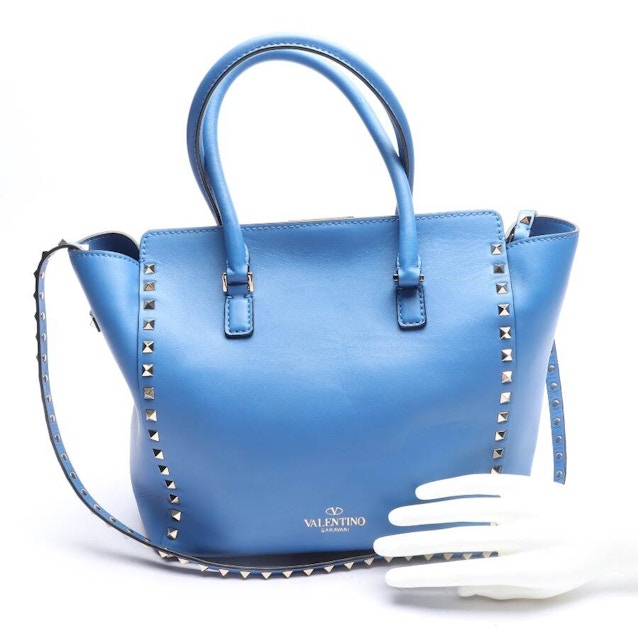 Rockstud Handbag Blue | Vite EnVogue