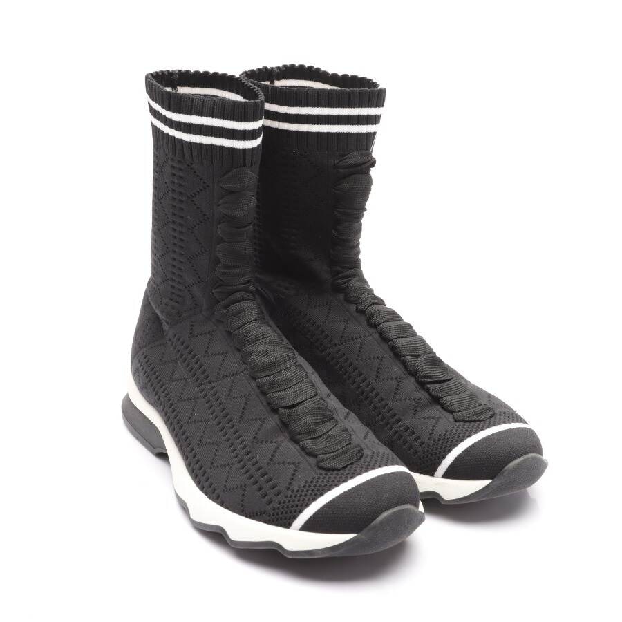 Image 1 of High-Top Sneakers EUR 39 Black in color Black | Vite EnVogue