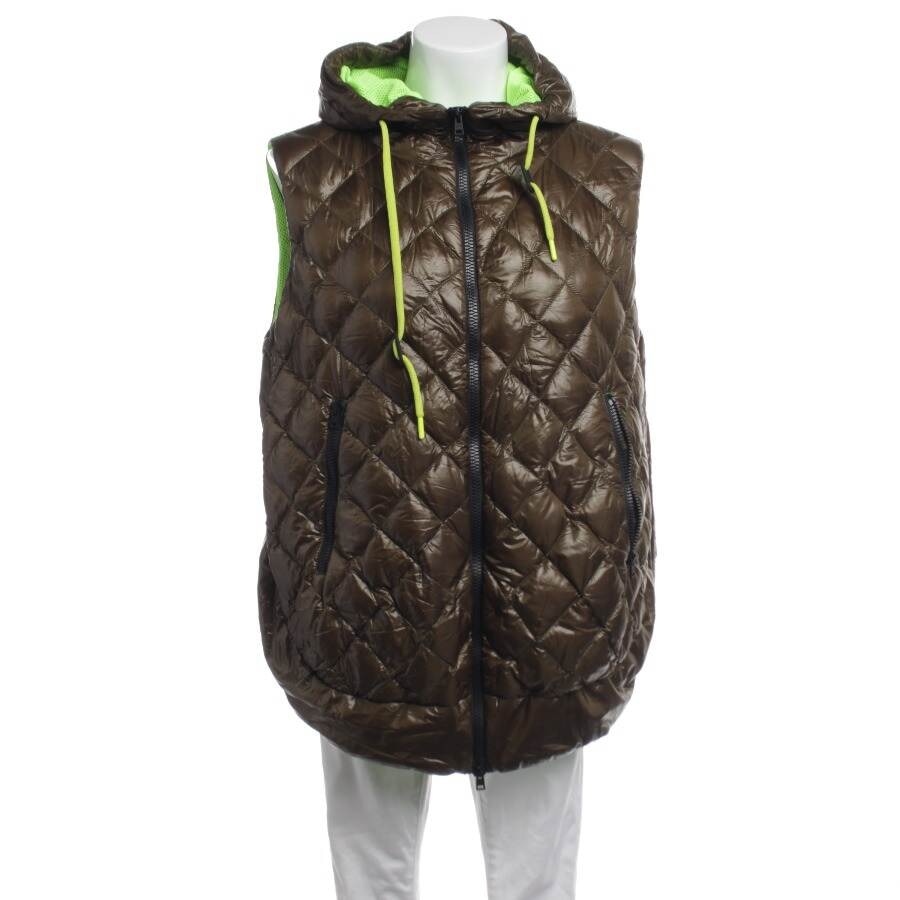 Image 1 of Vest 36 Olive Green in color Green | Vite EnVogue