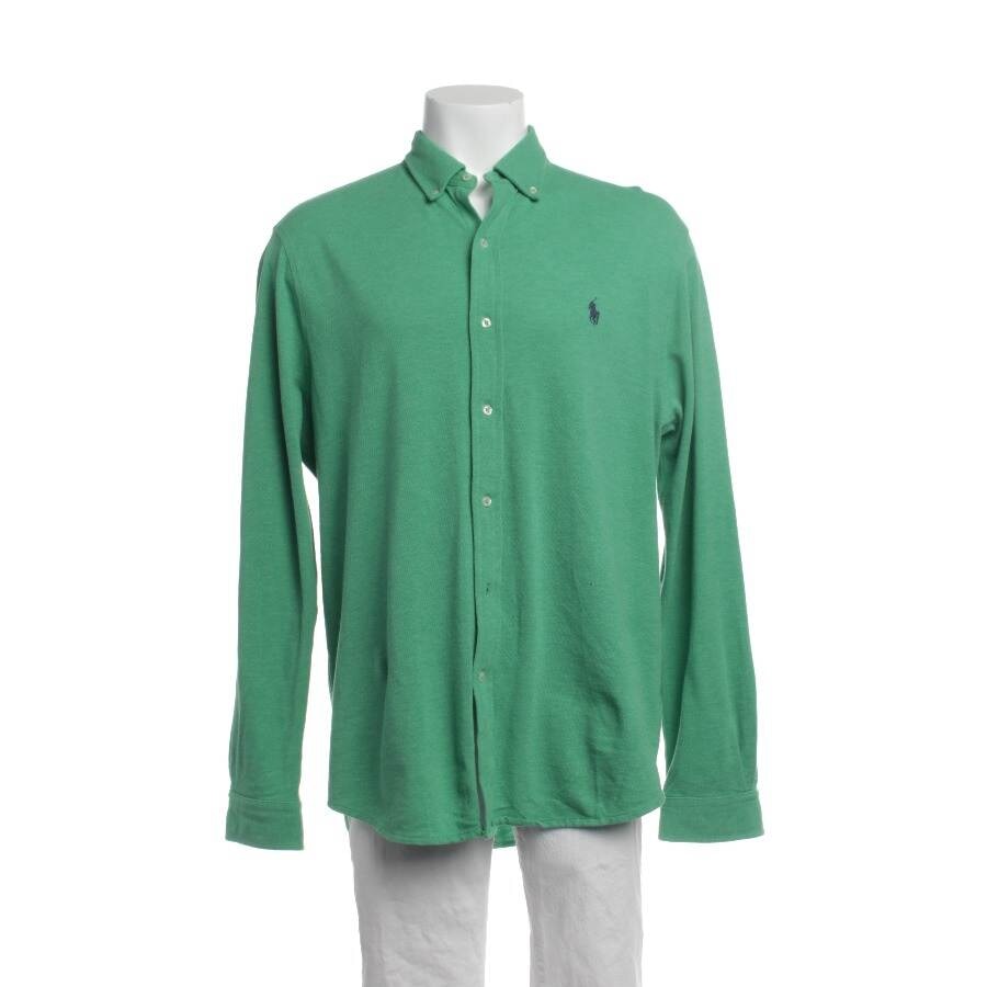 Image 1 of Casual Shirt XL Green in color Green | Vite EnVogue