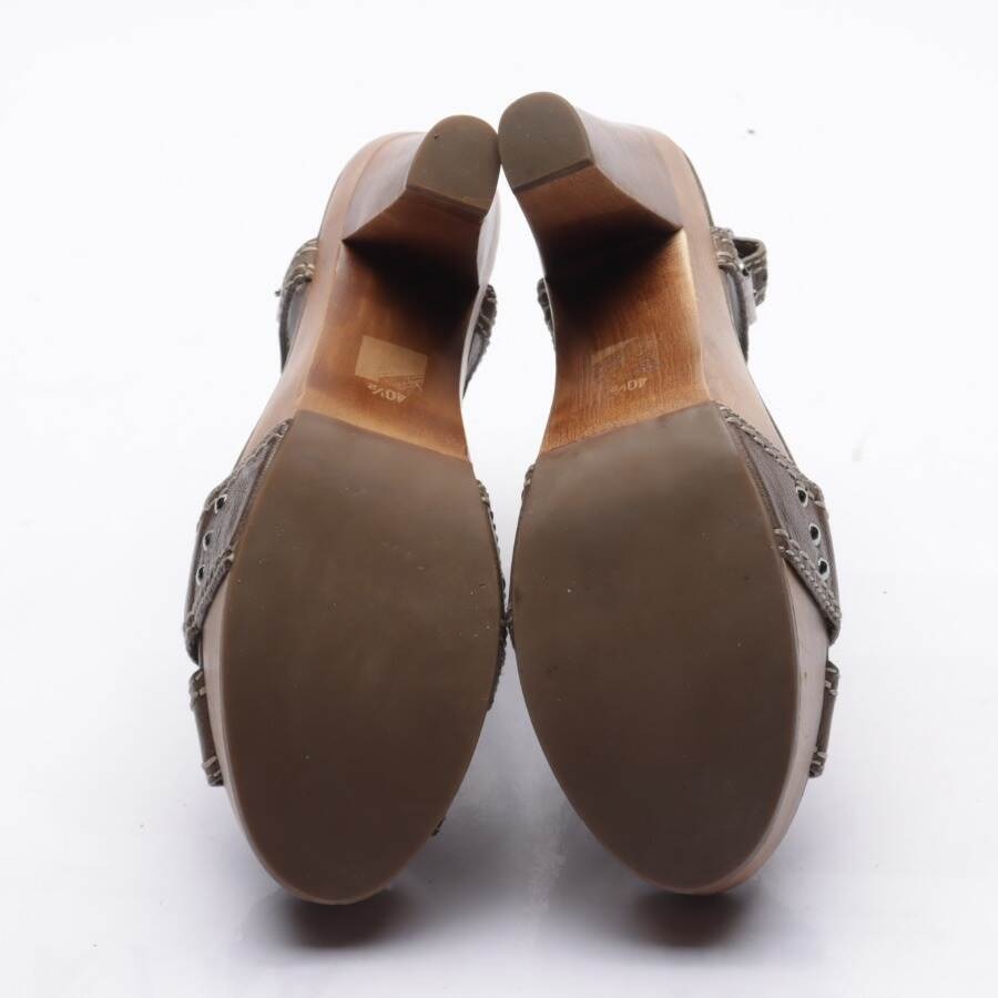 Image 3 of Heeled Sandals EUR 40.5 Brown in color Brown | Vite EnVogue