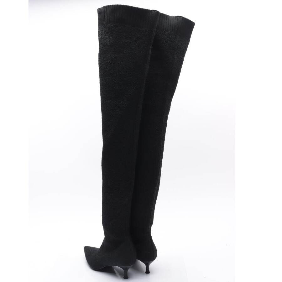 Image 2 of Overknee Boots EUR 36.5 Black in color Black | Vite EnVogue