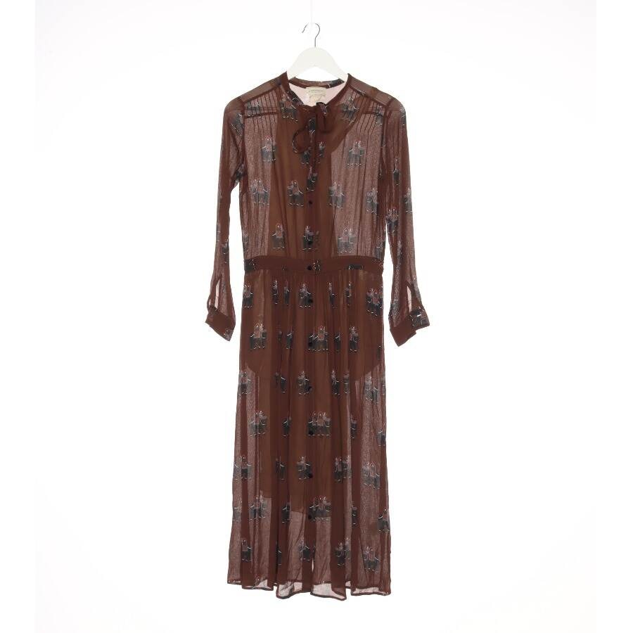 Image 1 of Dress 32 Brown in color Brown | Vite EnVogue