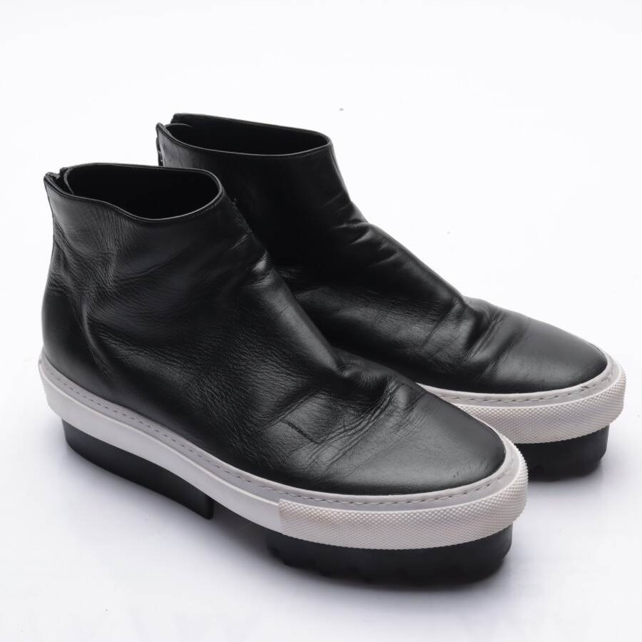 Image 1 of Maxi Ridged High-Top Sneakers EUR 39.5 Black in color Black | Vite EnVogue