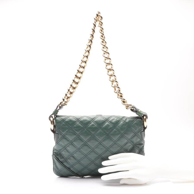 Mayfair Quilt Green Shoulder Bag Green | Vite EnVogue