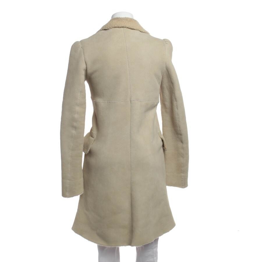 Image 2 of Sheepskin Coat 36 Beige in color White | Vite EnVogue