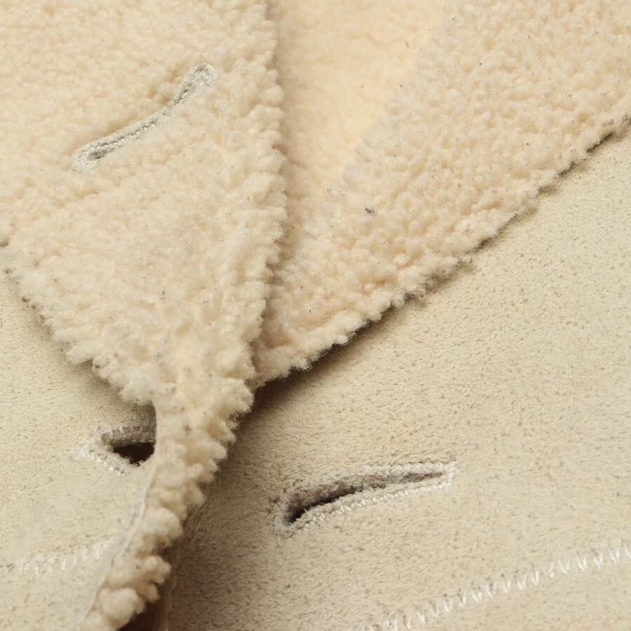 Image 3 of Sheepskin Coat 36 Beige in color White | Vite EnVogue