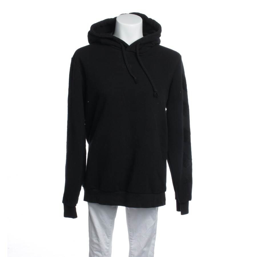 Image 1 of Hooded Sweatshirt S Black in color Black | Vite EnVogue