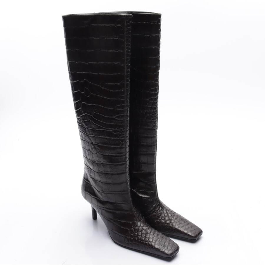 Image 1 of Boots EUR38 Brown in color Brown | Vite EnVogue