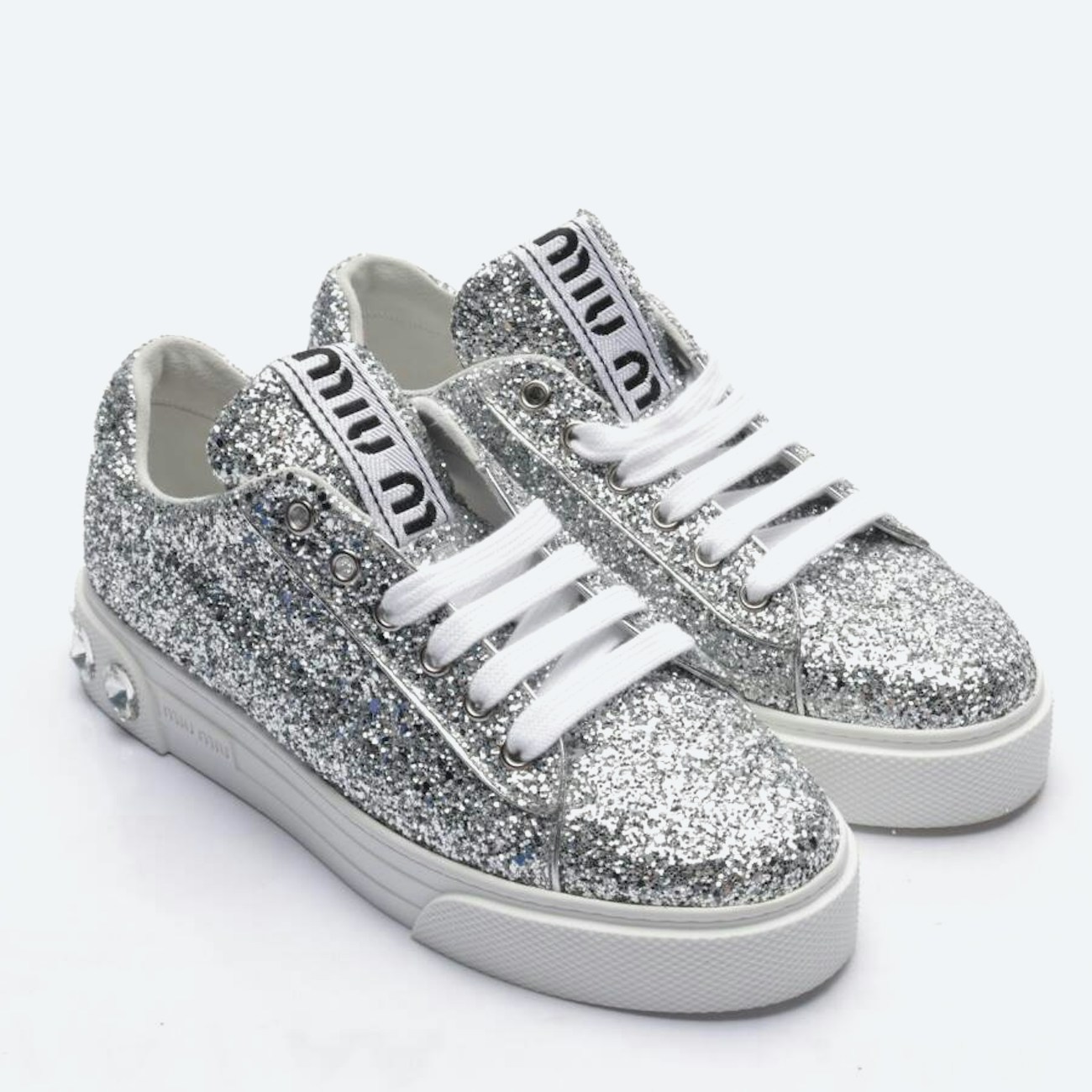 Image 1 of Sneakers EUR 39 Silver in color Metallic | Vite EnVogue