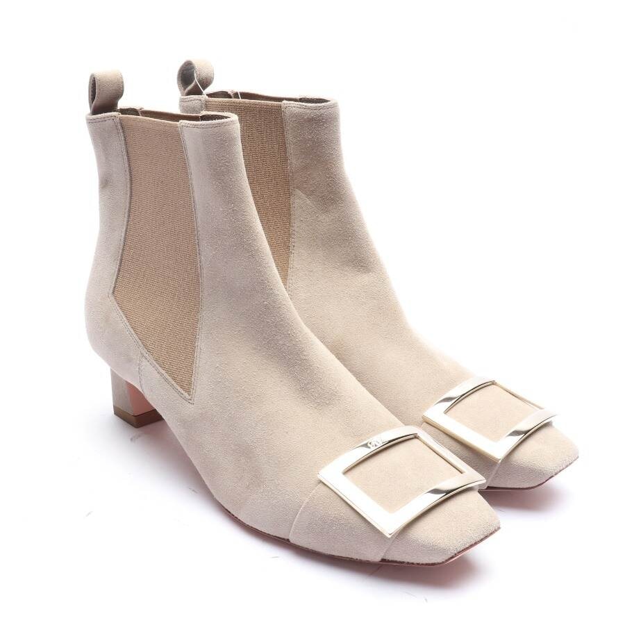 Image 1 of Ankle Boots EUR 37.5 Beige in color White | Vite EnVogue