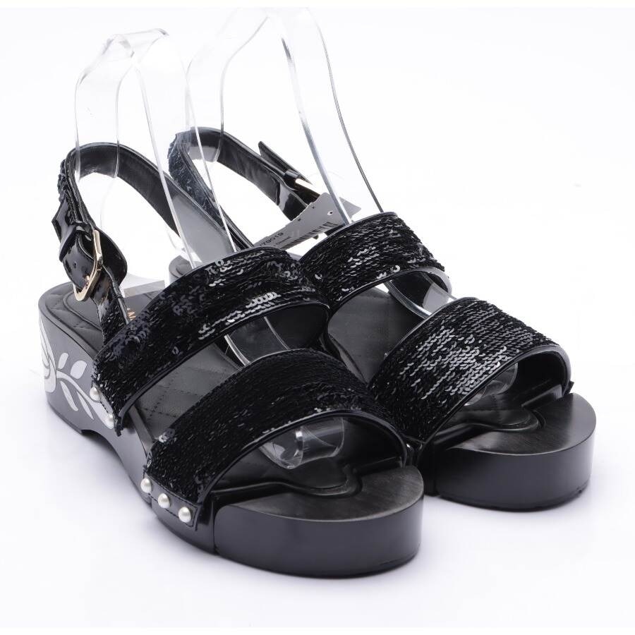 Image 1 of Heeled Sandals EUR38 Black in color Black | Vite EnVogue