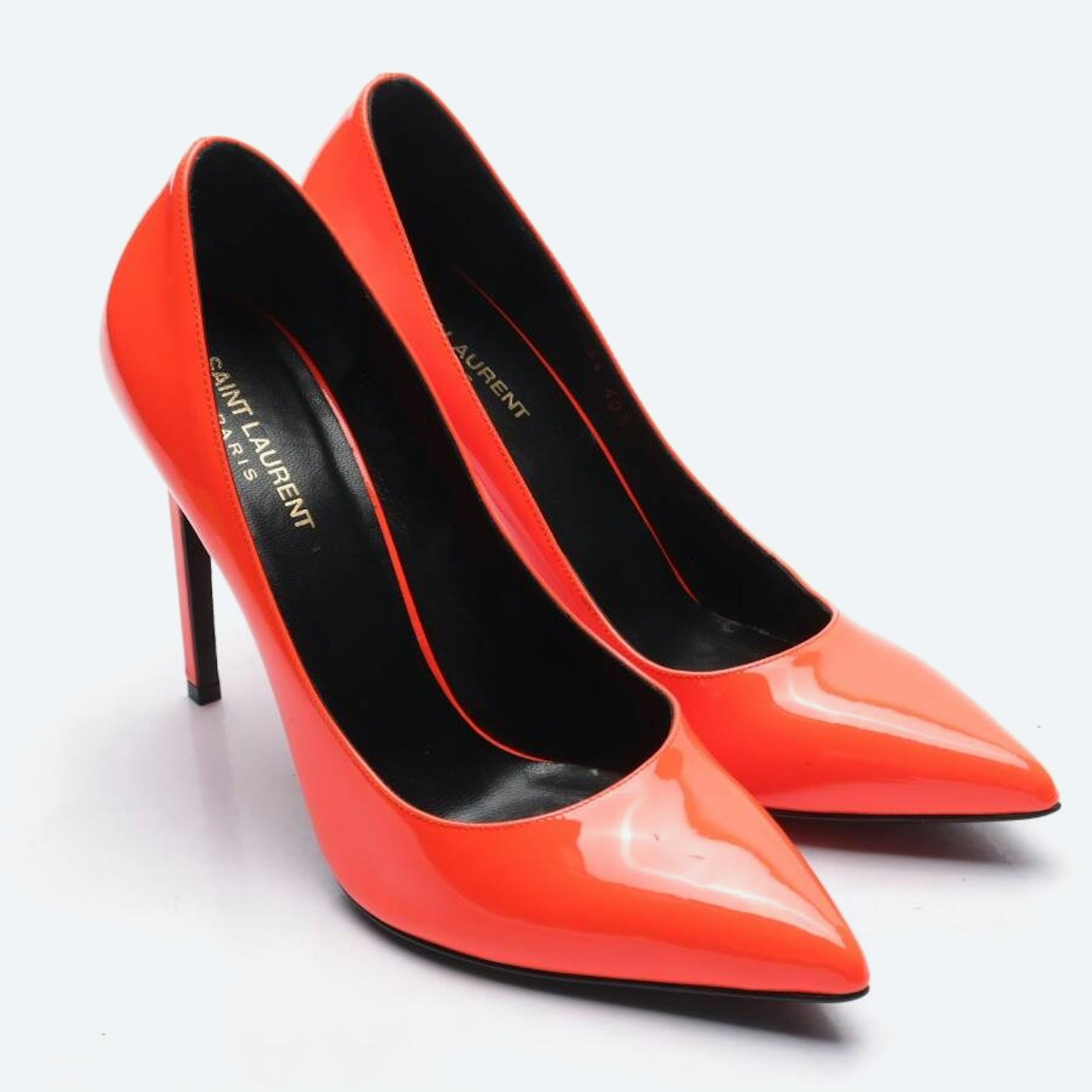 Image 1 of High Heels EUR 40.5 Neon Orange in color Neon | Vite EnVogue