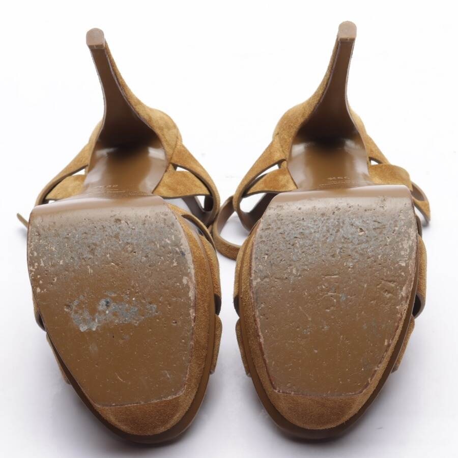 Image 3 of Tribute Heeled Sandals EUR 39.5 Light Brown in color Brown | Vite EnVogue